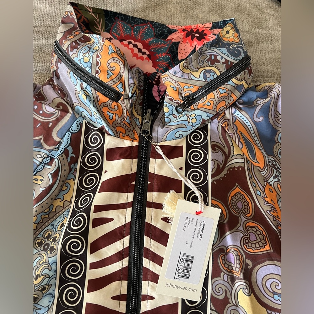 Johnny Was | Harmon Jacket Reversible | NWT - Picture 8 of 16